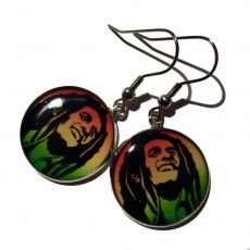 Náušnice OSOBNOSTI - Bob Marley
