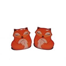 Náušnice - pecky lišky