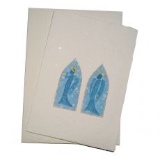 Blahopřání vánoční - ruční papír 05