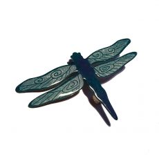 Brož smaltovaná - vážka