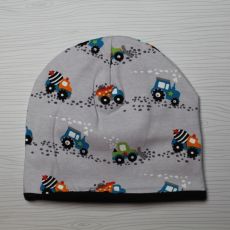 Dětská zimní čepice STROJE - vel.44/46
