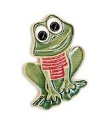 Keramická magnetka - žabka námořník