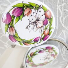 Zrcátko HT - tulipány