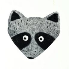 Brož smaltovaná - mýval