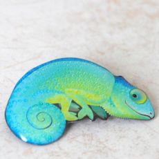 Brož - chameleon