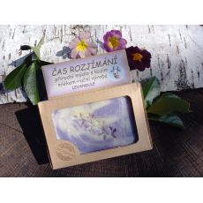Přírodní mýdlo - ČAS ROZJÍMÁNÍ - levandule