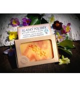 Přírodní mýdlo - SLADKÝ POLIBEK - pomeranč a anýz