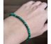 Náramek MALACHIT 4mm