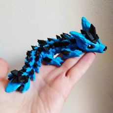 3D drak vlčí