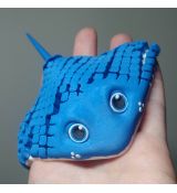 3D Rejnok modrý