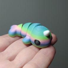 3D Narval duhový MINI