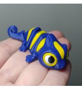3D Chameleon MINI modrožlutý