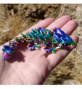 3D drak MALÝ rainbow