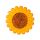 Brož smaltovaná - slunečnice