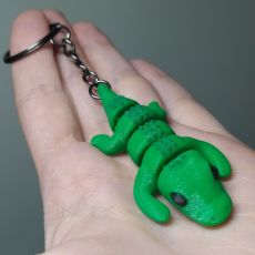 Klíčenka 3D Krokodýl MINI