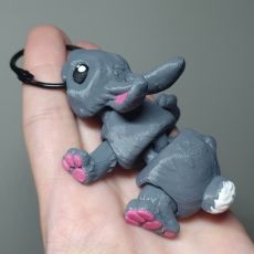 Klíčenka 3D Zajíc