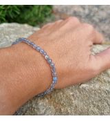 Náramek LABRADORIT fazetovaný 4mm