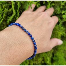 Náramek LAPIS LAZULI fazetovaný 4mm