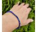Náramek LAPIS LAZULI fazetovaný 4mm