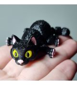 3D Kočka černá MINI