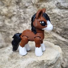 3D Kůň MINI