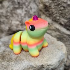 3D Jednorožec neon MINI