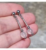Náušnice RŮŽENÍN 6mm