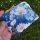 Látková taštička 12x9cm z kočárkoviny - kopretiny