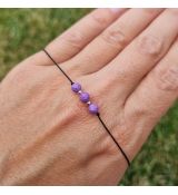 Náramek FOSFOSIDERIT šňůrkový 4mm