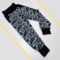 Dětské tepláky stavební stroje - vel.110