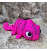 3D Chameleon MINI růžovofialový