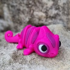3D Chameleon MINI růžovofialový