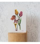 Blahopřání H - tulipány II