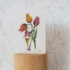Blahopřání H - tulipány II