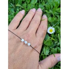 Náramek PERLEŤ I šňůrkový 4mm