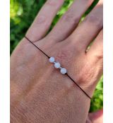 Náramek MĚSÍČNÍ KÁMEN I šňůrkový 4mm