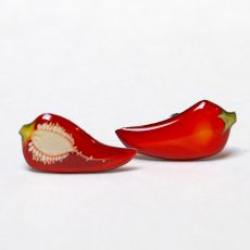 Náušnice - pecky papričky