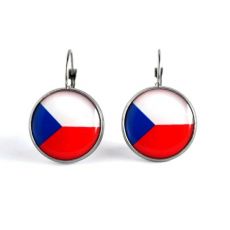 Náušnice nerez - vlajka