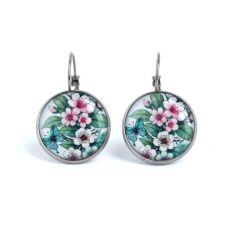 Náušnice nerez - květiny