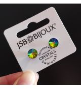 Náušnice RIVOLI puzety 8mm - Vitrail medium