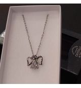 Ocelový náhrdelník s krystaly Swarovski anděl V