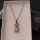 Ocelový náhrdelník s krystaly Swarovski pejsek