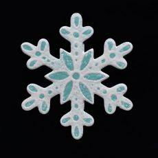 Brož smaltovaná - vločka