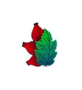 Brož smaltovaná - šípky II