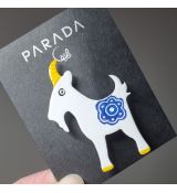 Brož smaltovaná - kozel