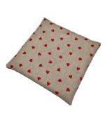 Polštář nahřívací pohankový MINI - srdíčka červená