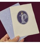 Blahopřání vánoční - ruční papír 16