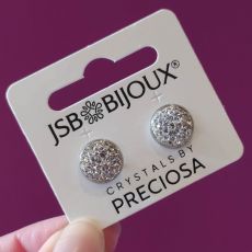 Náušnice Crystals by Preciosa 12mm - Crystal