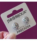 Náušnice Crystals by Preciosa 12mm - Crystal AB