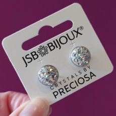 Náušnice Crystals by Preciosa 12mm - Crystal AB